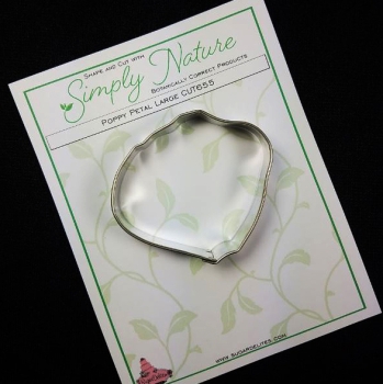 Poppy Petal Cutter Large By Simply Nature Botanically Correct Products®